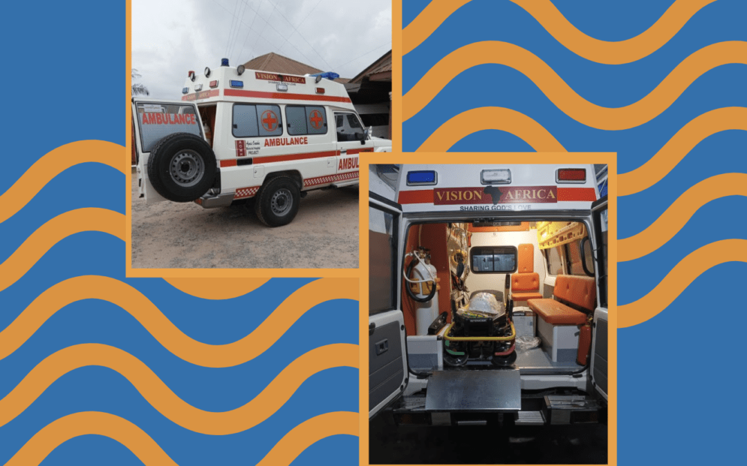 Vision Africa welcomes new ambulance